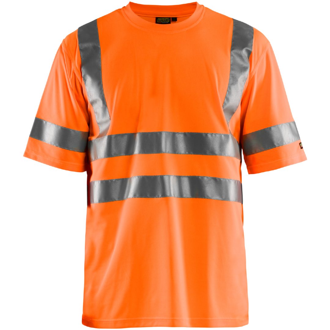 T-shirt 34131009 Hivisorange BLÅKLÄDER T-SHIRT 34131009 ORANGE XS