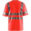 T-shirt 34131009 Hivisröd BLÅKLÄDER T-SHIRT 34131009 RÖD XS – miniatyr 2