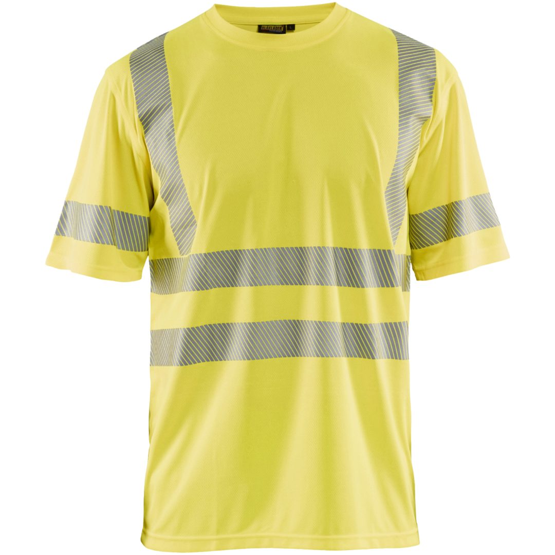 T-shirt 34201013 Hivisgul BLÅKLÄDER T-SHIRT 34201013 GUL XS