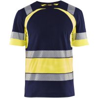 T-shirt 34211030 Marin / Hivisgul BLÅKLÄDER