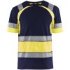 T-shirt 34211030 Marin / Hivisgul BLÅKLÄDER T-SHIRT 34211030 MARIN/GUL XS – miniatyr 1