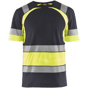 T-shirt 34211030 Marin / Hivisorange BLÅKLÄDER