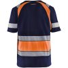 T-shirt 34211030 Marin / Hivisorange BLÅKLÄDER T-SHIRT 34211030 MARIN/ORA XS – miniatyr 2