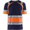 T-shirt 34211030 Marin / Hivisorange BLÅKLÄDER T-SHIRT 34211030 MARIN/ORA XS – miniatyr 1