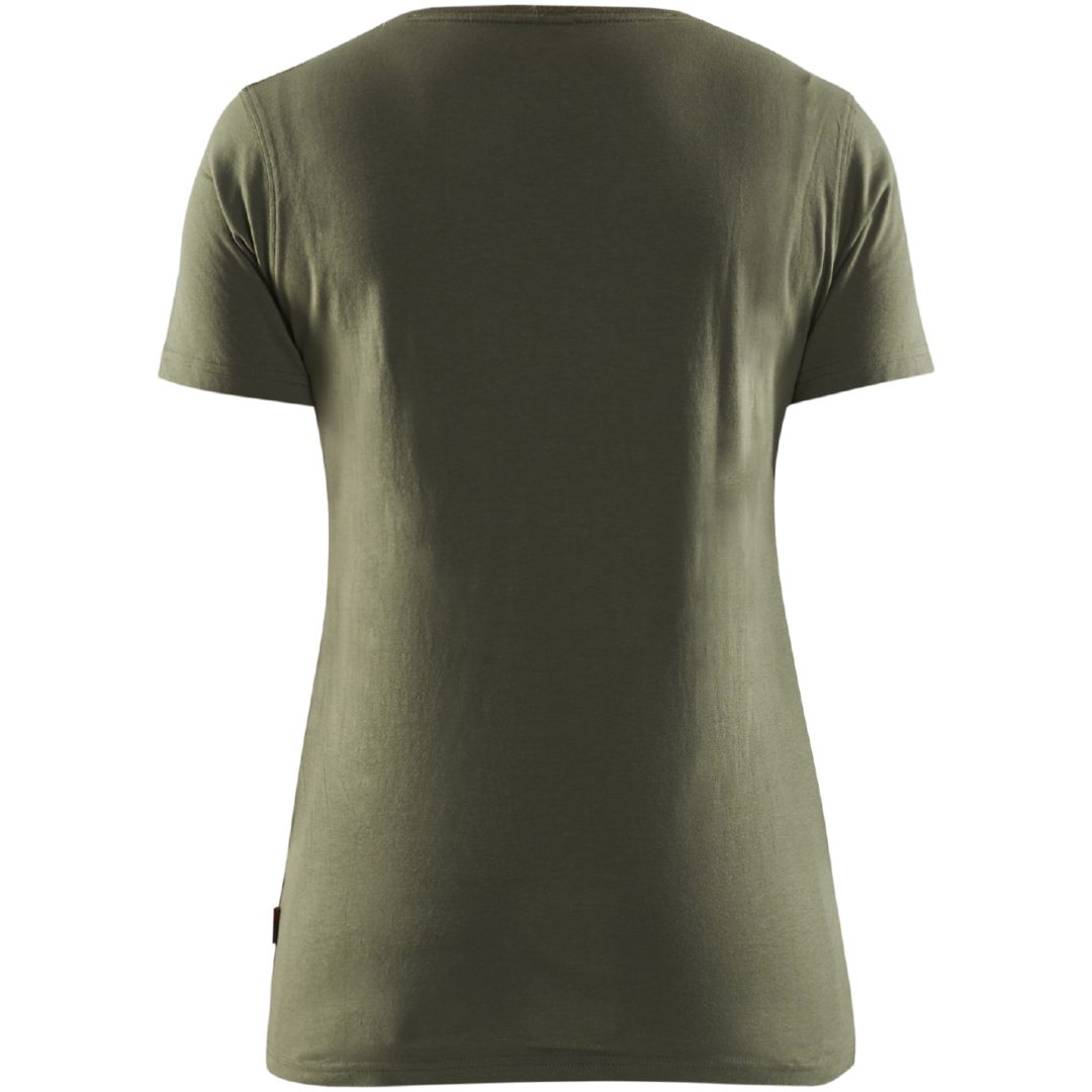 T-Shirt 34311042 Grön BLÅKLÄDER T-SHIRT 34311042 GRÖN M – bild 2