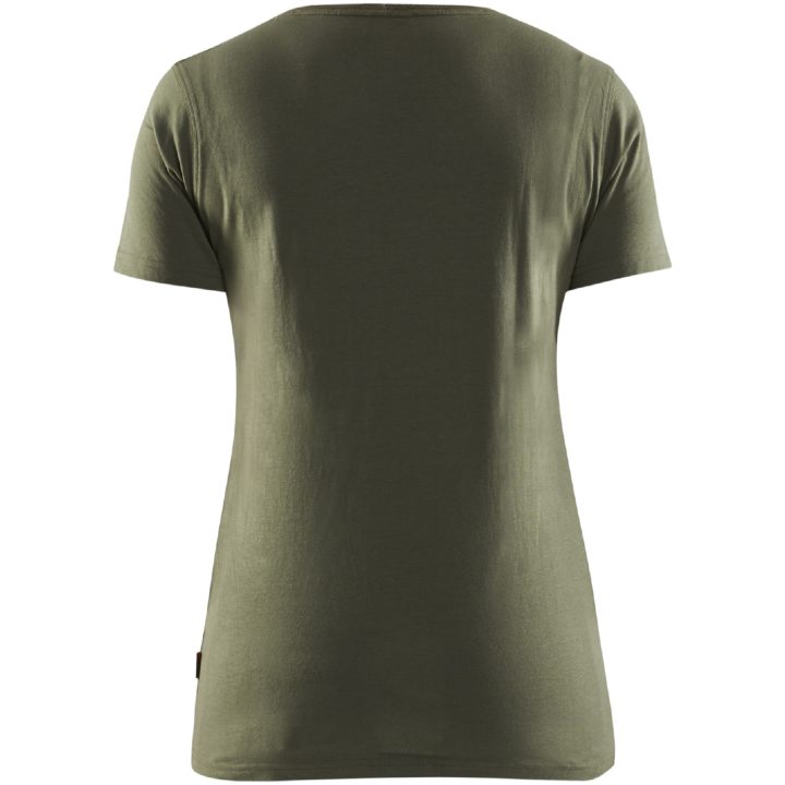 T-Shirt 34311042 Grön BLÅKLÄDER T-SHIRT 34311042 GRÖN M – bild 2