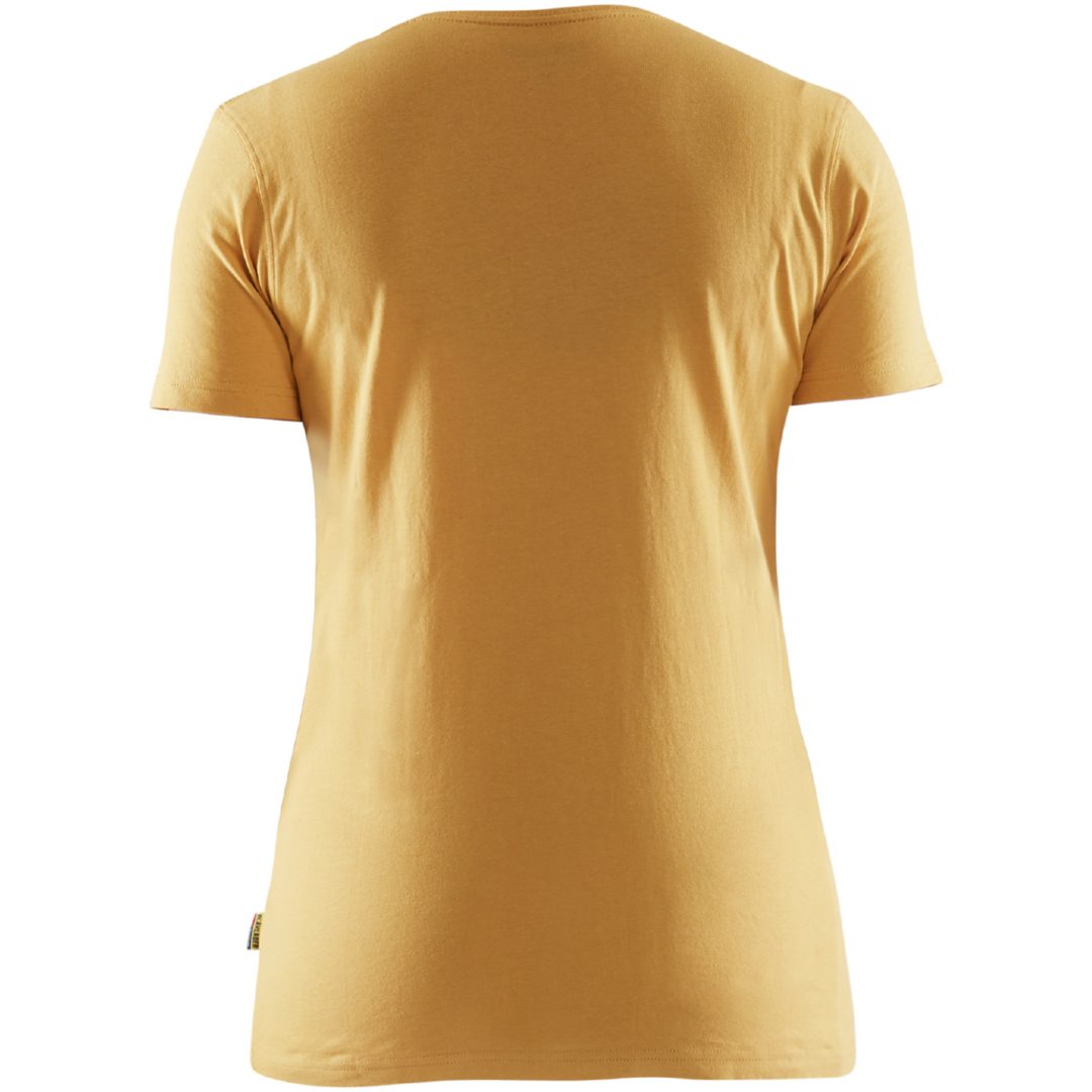 T-Shirt 34311042 Gul BLÅKLÄDER T-SHIRT 34311042 GUL XS – bild 2