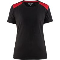 T-shirt 34791042 Svart / Röd BLÅKLÄDER