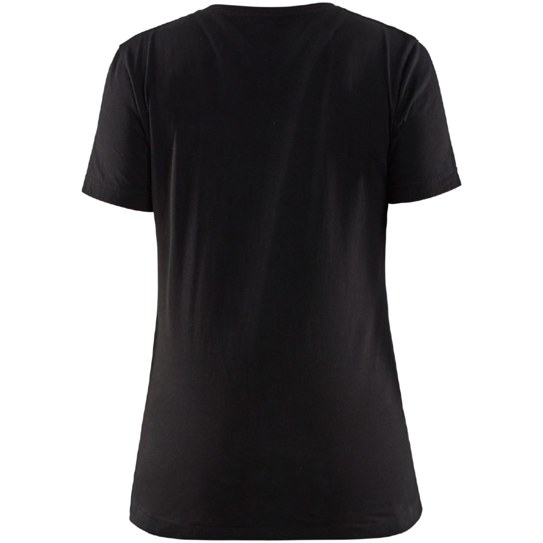 T-shirt 34791042 Svart / Röd BLÅKLÄDER T-SHIRT 34791042 SVART/RÖD XS – bild 2