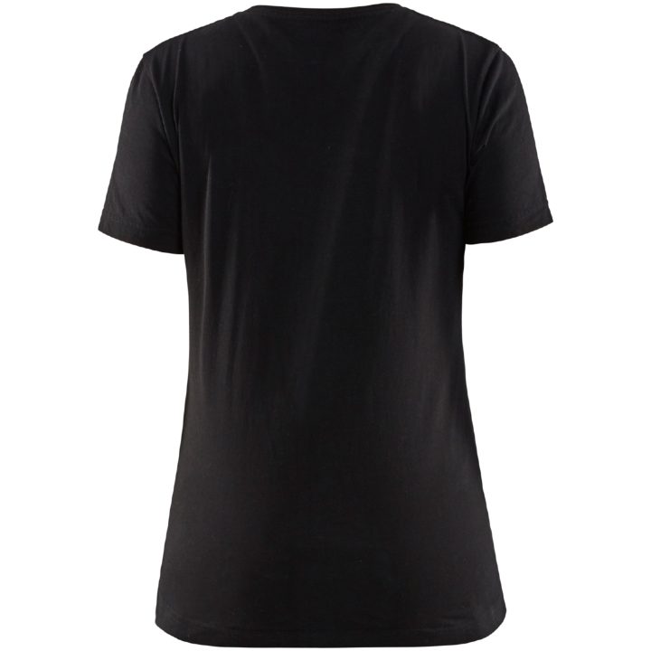 T-shirt 34791042 Svart / Röd BLÅKLÄDER T-SHIRT 34791042 SVART/RÖD XS – bild 2