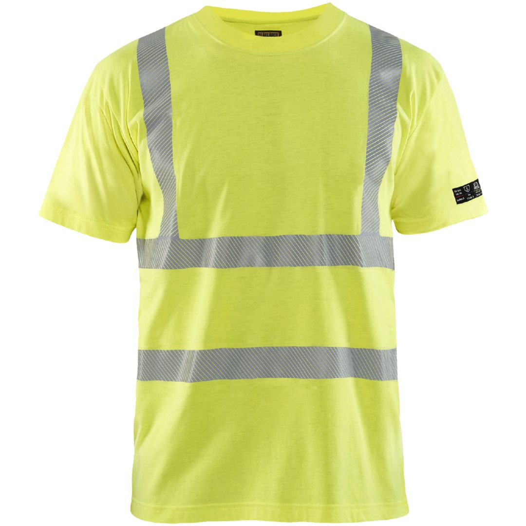 T-Shirt 34801761 Hivisgul BLÅKLÄDER T-SHIRT 34801761 GUL XS