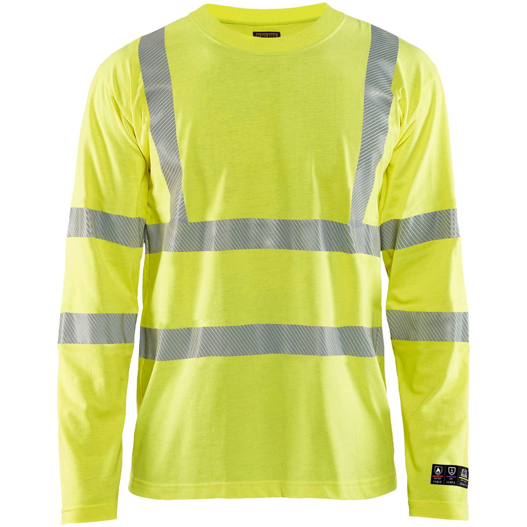 T-Shirt 34811761 Hivisgul BLÅKLÄDER XXXXXL