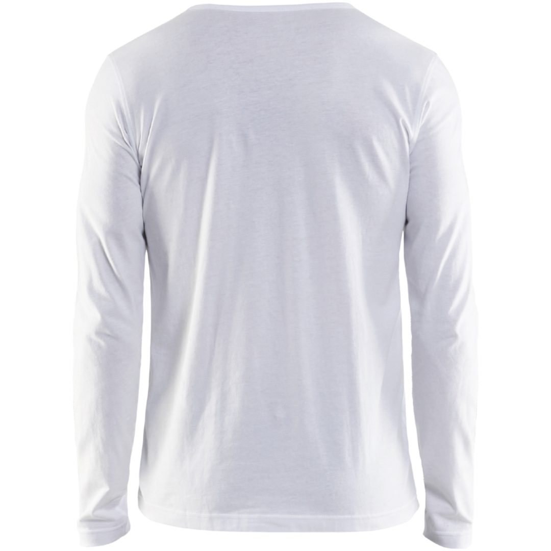 T-shirt 35001042 Vit BLÅKLÄDER T-SHIRT 35001042 VIT XS – bild 2