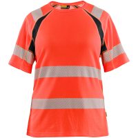 T-SHIRT 35032537 RÖD/SVART M