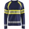 T-Shirt 35101030 Marin / Hivisgul BLÅKLÄDER T-SHIRT 35101030 MARIN/GUL XS – miniatyr 1