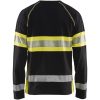 T-Shirt 35101030 Svart / Hivisgul BLÅKLÄDER T-SHIRT 35101030 SVART/GUL XS – miniatyr 2