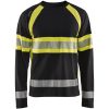 T-Shirt 35101030 Svart / Hivisgul BLÅKLÄDER T-SHIRT 35101030 SVART/GUL XS – miniatyr 1