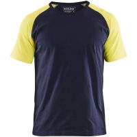 T-Shirt 35151030 Marin / Hivisgul BLÅKLÄDER