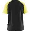 T-Shirt 35151030 Svart / Hivisgul BLÅKLÄDER T-SHIRT 35151030 SVART/GUL XS – miniatyr 2