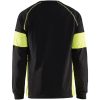 T-shirt 35201030 Svart / Hivisgul BLÅKLÄDER T-SHIRT 35201030 SVART/GUL 4XL – miniatyr 2