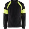 T-shirt 35201030 Svart / Hivisgul BLÅKLÄDER T-SHIRT 35201030 SVART/GUL 4XL – miniatyr 1