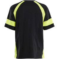 T-SHIRT 35231030 SVART/GUL L