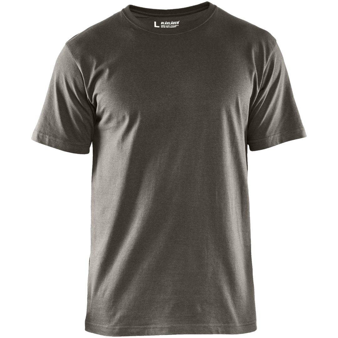 T-shirt 35251042 Grå BLÅKLÄDER T-SHIRT 35251042 OLIVGRÖN XS