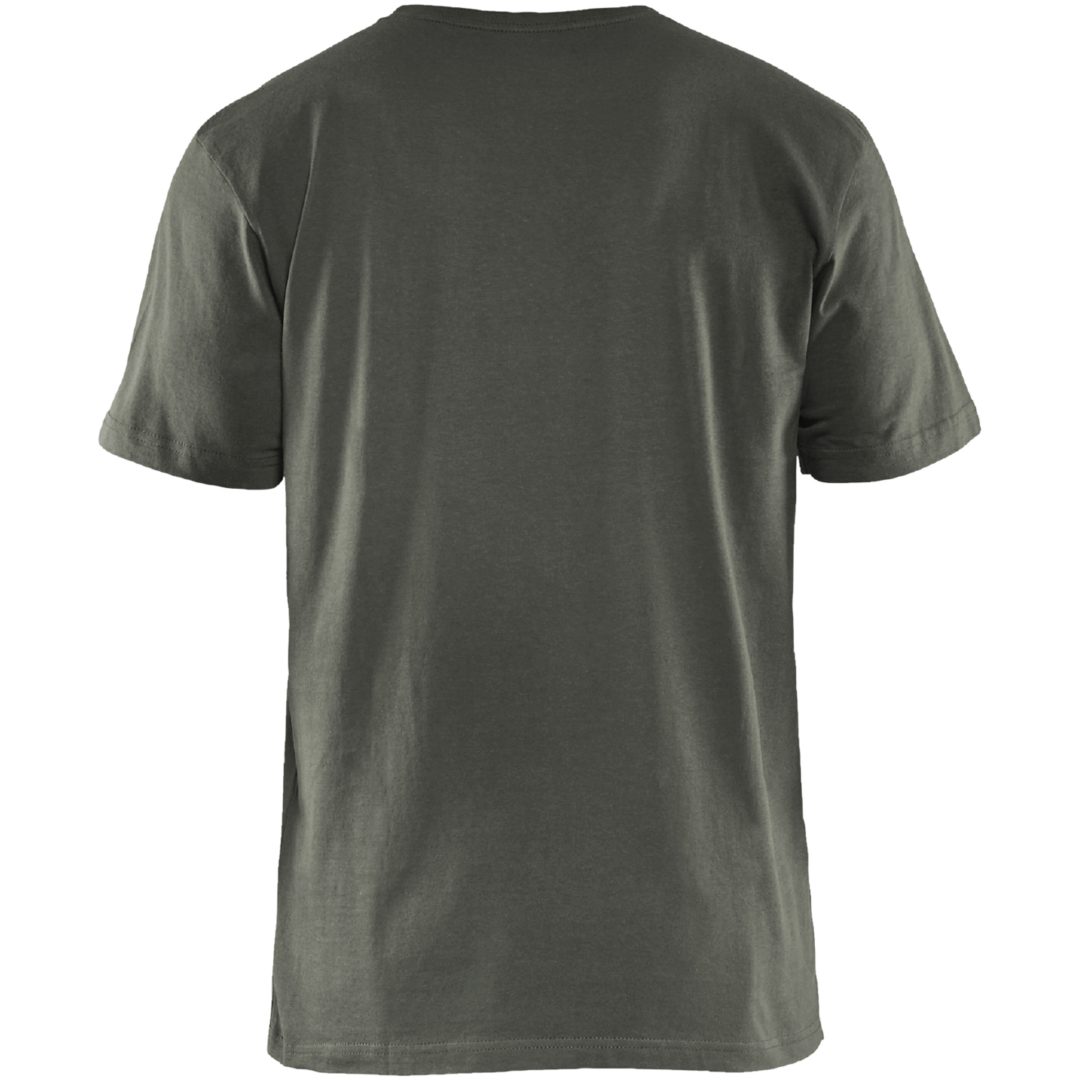 T-shirt 35251042 Grön BLÅKLÄDER T-SHIRT 35251042 ARMÉGRÖN XS – bild 2