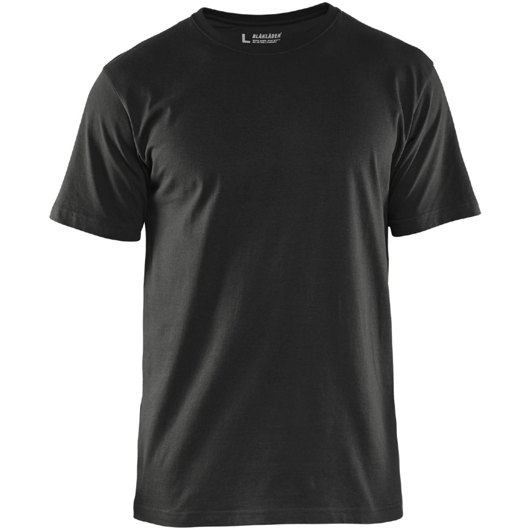 T-Shirt 35251042 lång Svart BLÅKLÄDER T-SHIRT 35251042 SVART T S