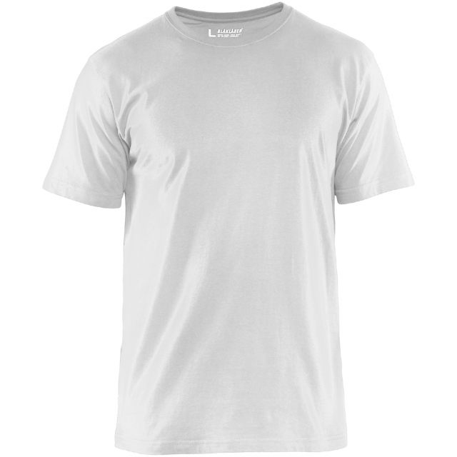 T-Shirt Blåkläder 35251042 lång Vit