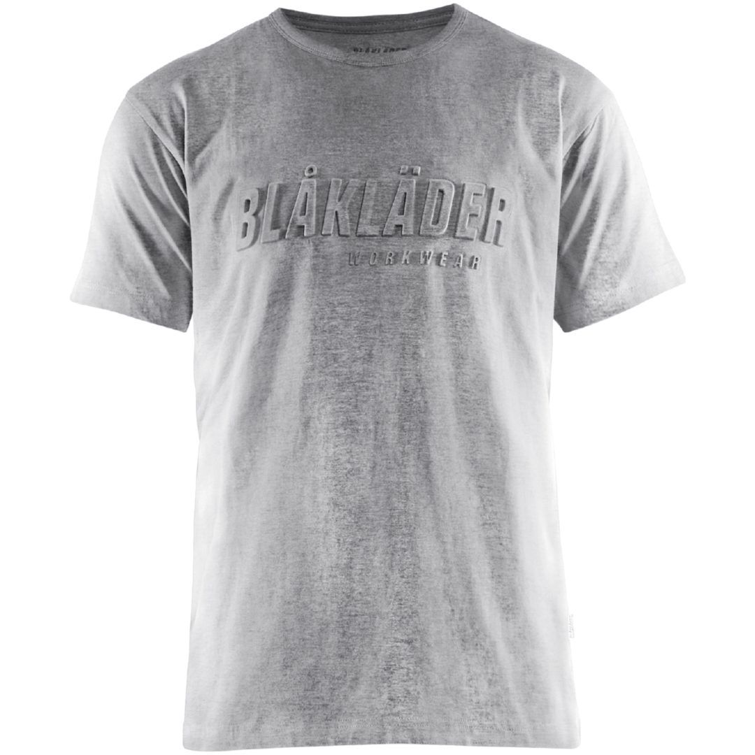 T-Shirt 35311043 Grå BLÅKLÄDER T-SHIRT 35311043 GRÅMEL XS