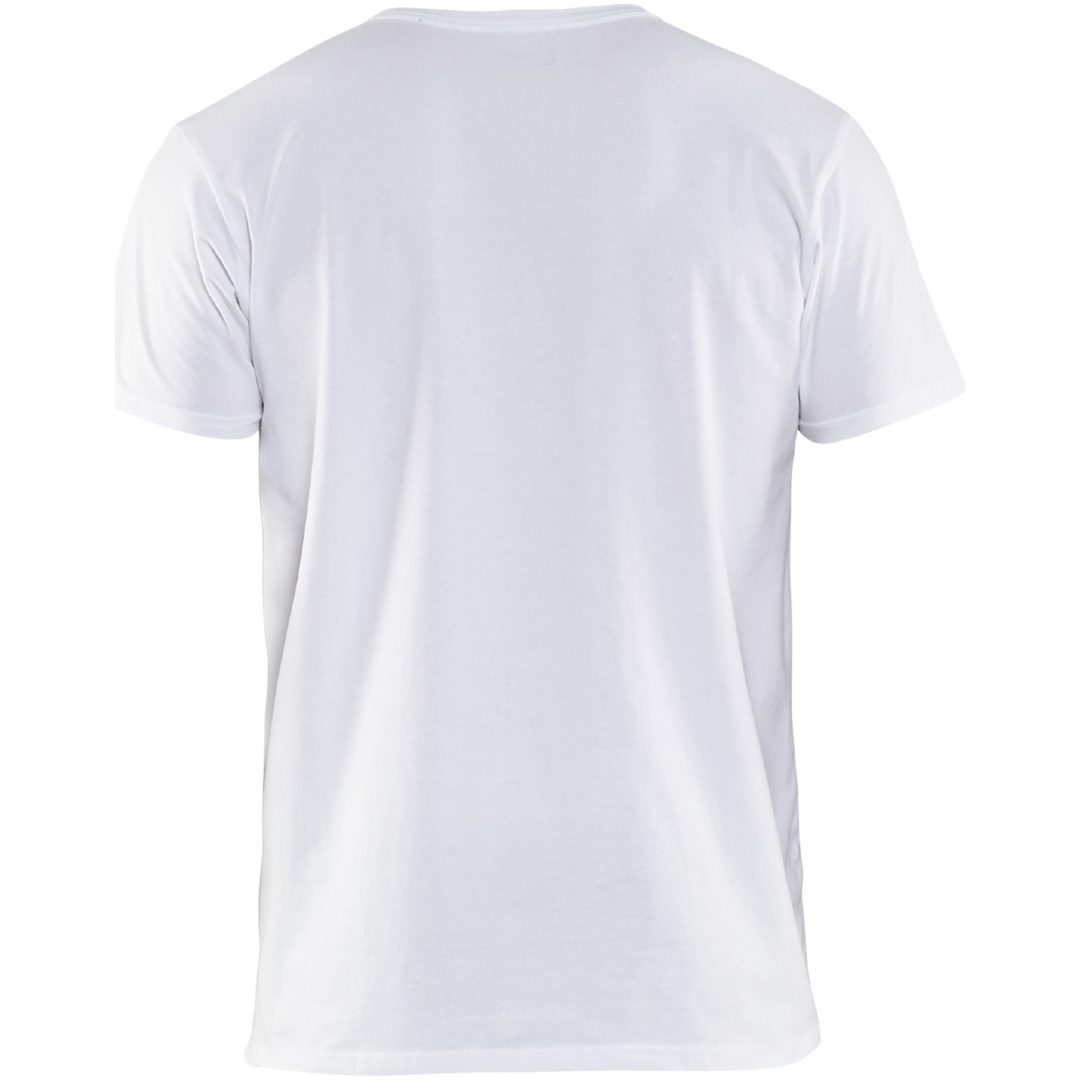 T-shirt 35331029 Vit BLÅKLÄDER T-SHIRT 35331029 VIT XS – bild 2
