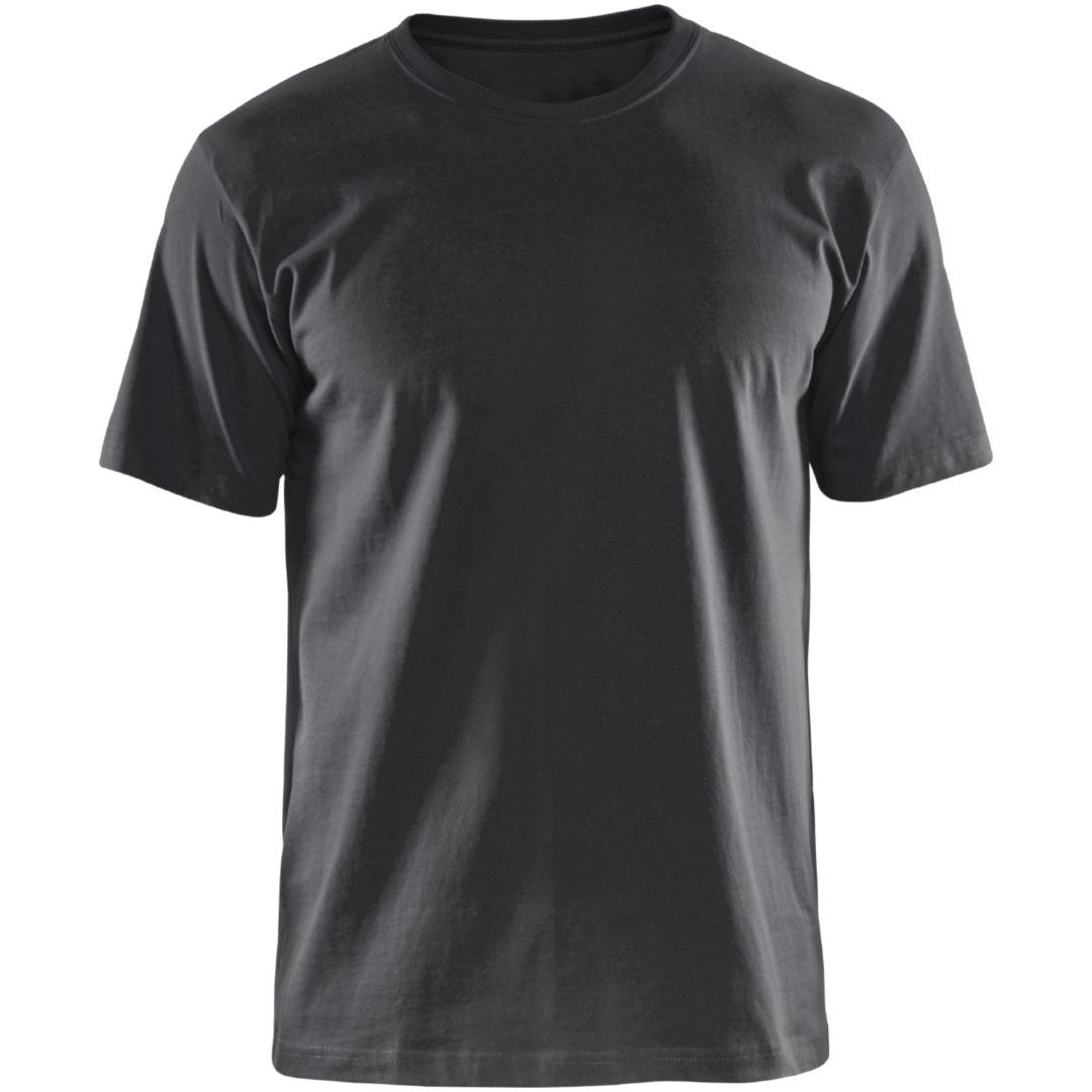 T-Shirt 35351063 Grå BLÅKLÄDER T-SHIRT 35351063 MELLANGRÅ XS
