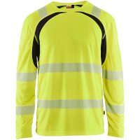 T-SHIRT 35991013 GUL/SVART L