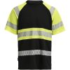 T-shirt 5226 Varsel Svart Gul Jobman – miniatyr 1