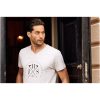 T-shirt American V Askgrå James Harvest – miniatyr 10