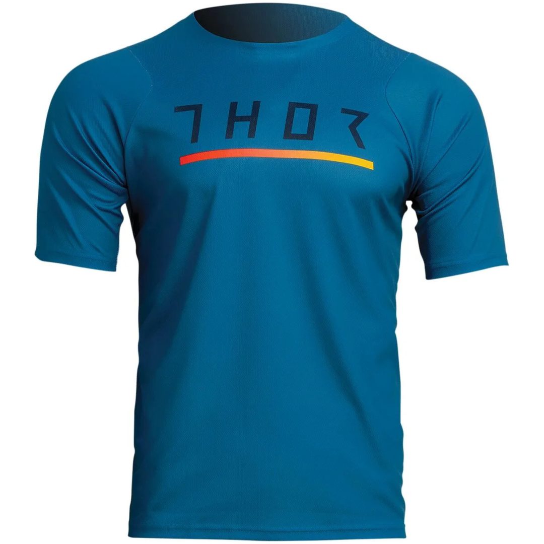 T-Shirt Assist Caliber Performance Blå THOR XS
