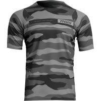 T-Shirt Assist Kortärmad Performance Grå Camo THOR