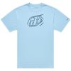 T-shirt Badge Ljusblå TROY LEE DESIGNS XXL – miniatyr 1