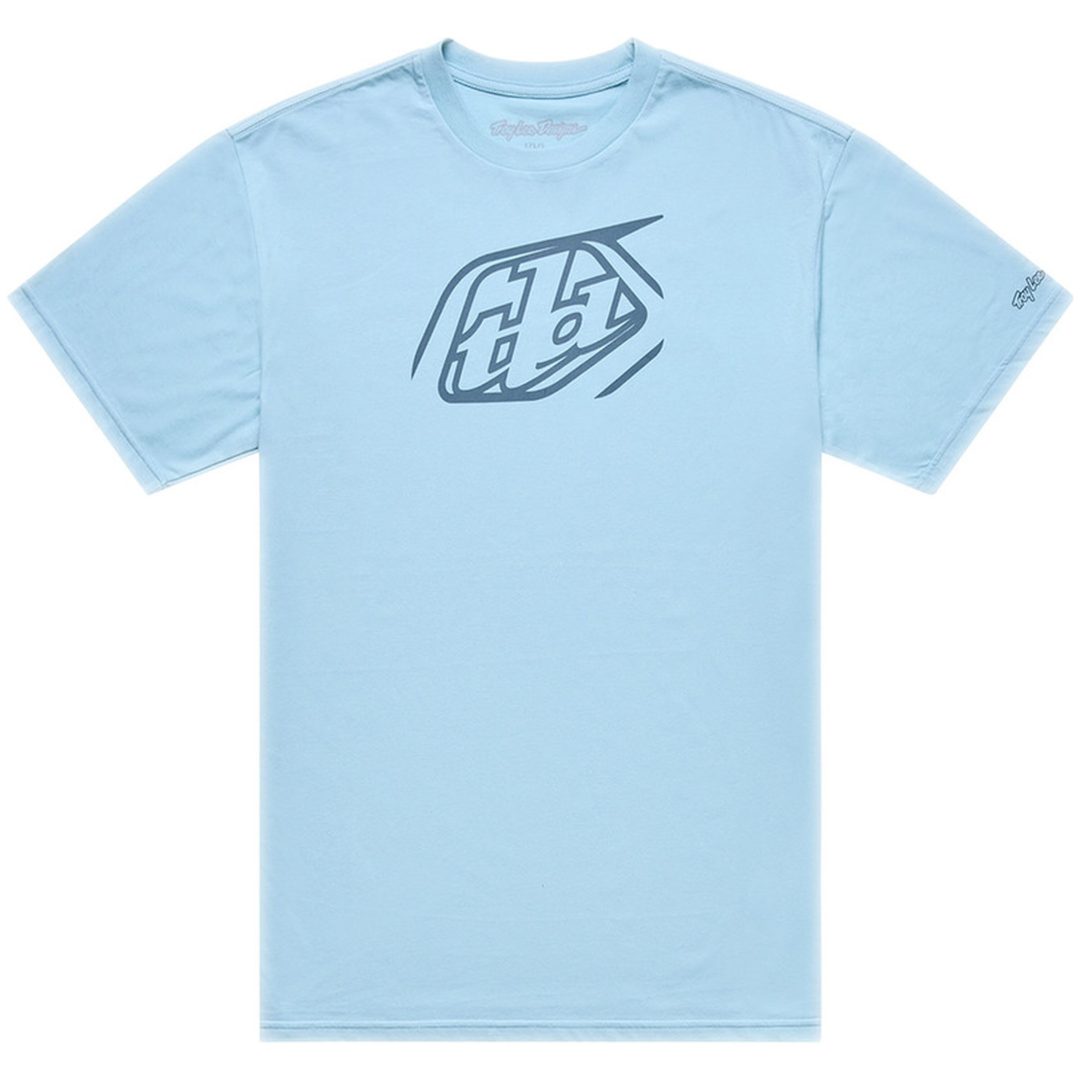 T-shirt Badge Ljusblå TROY LEE DESIGNS XXL