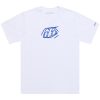 T-shirt Badge Vit TROY LEE DESIGNS Small – miniatyr 1