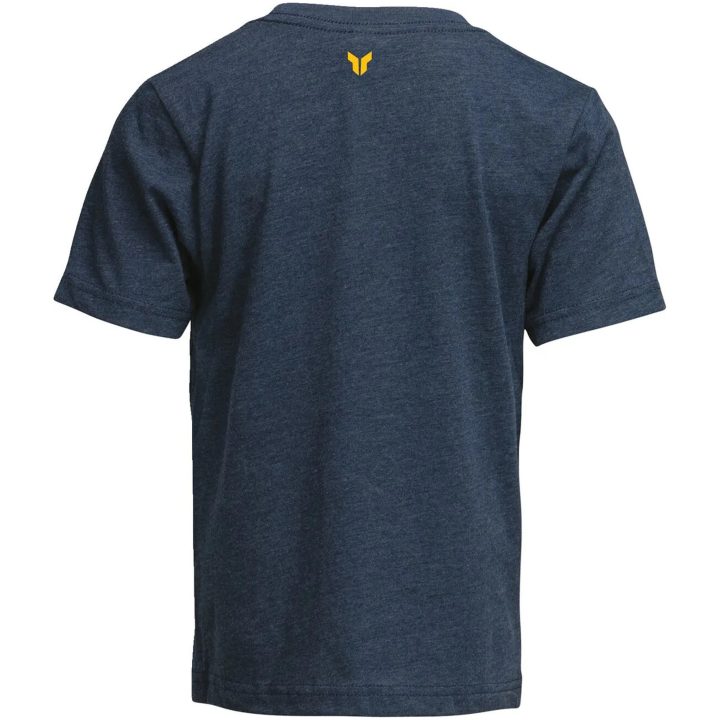 T-shirt Barn Brave Marinblå/gul THOR Small – bild 2