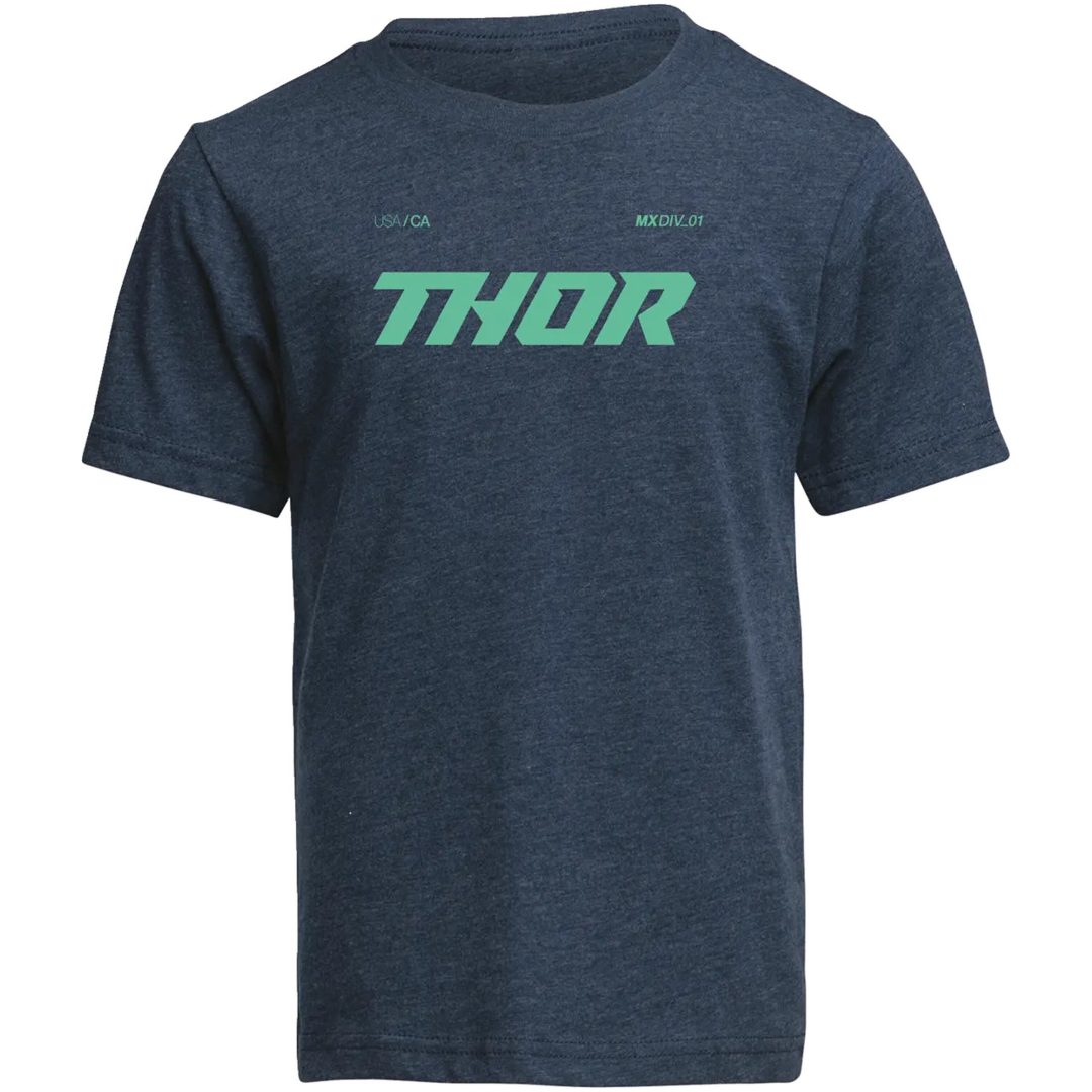 T-shirt Barn Brave Petrolblå THOR M