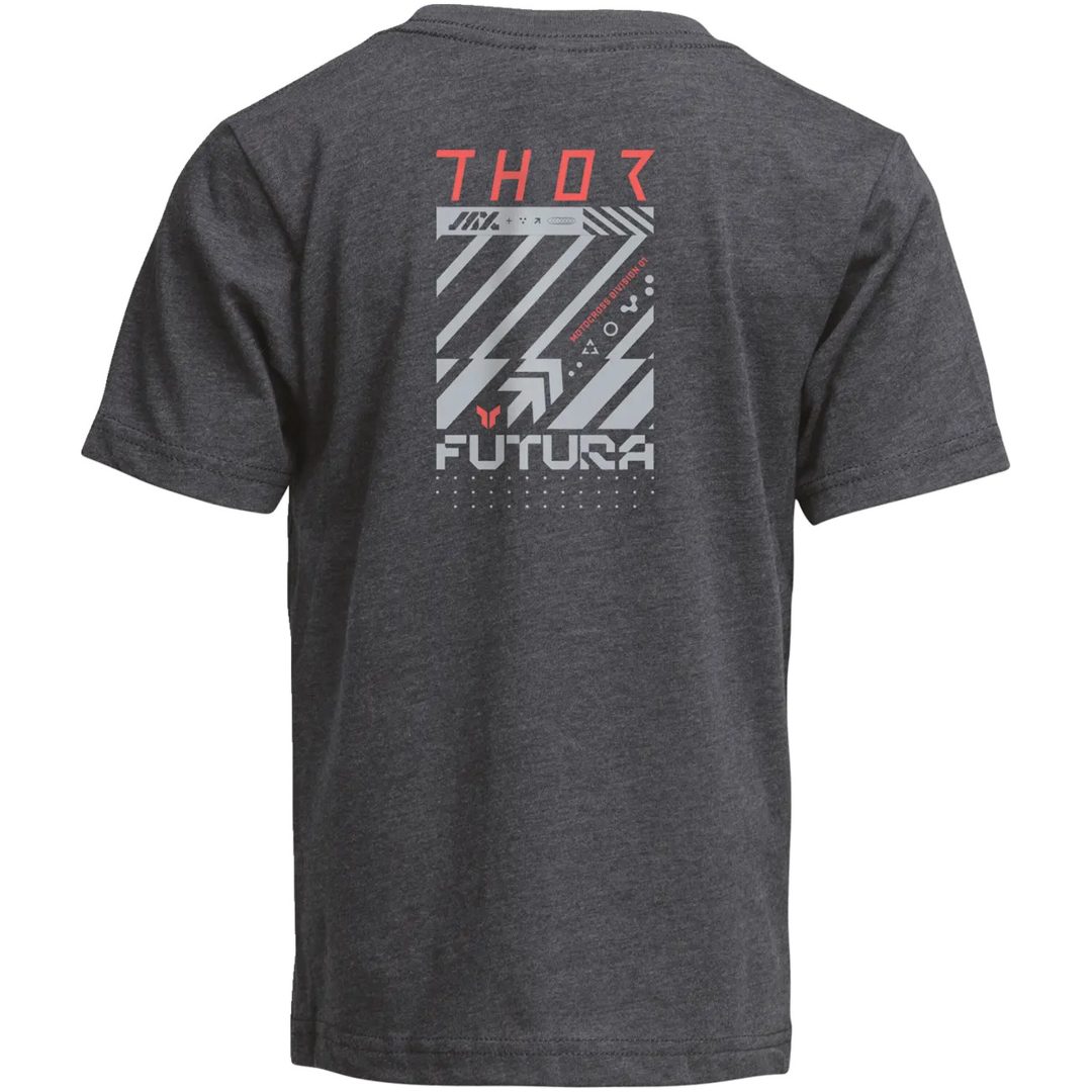 T-shirt Barn Futura Grå THOR s – bild 2