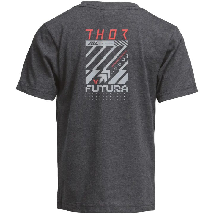 T-shirt Barn Futura Grå THOR s – bild 2