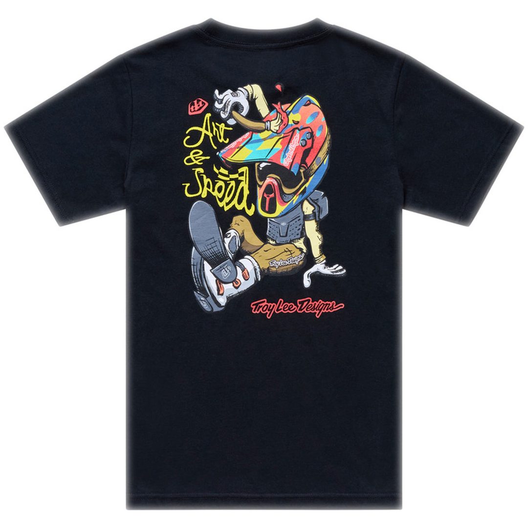 T-shirt Barn Heritage Svart TROY LEE DESIGNS Ys – bild 2
