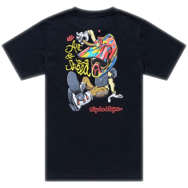 T-shirt Barn Heritage Svart TROY LEE DESIGNS Ys – bild 2