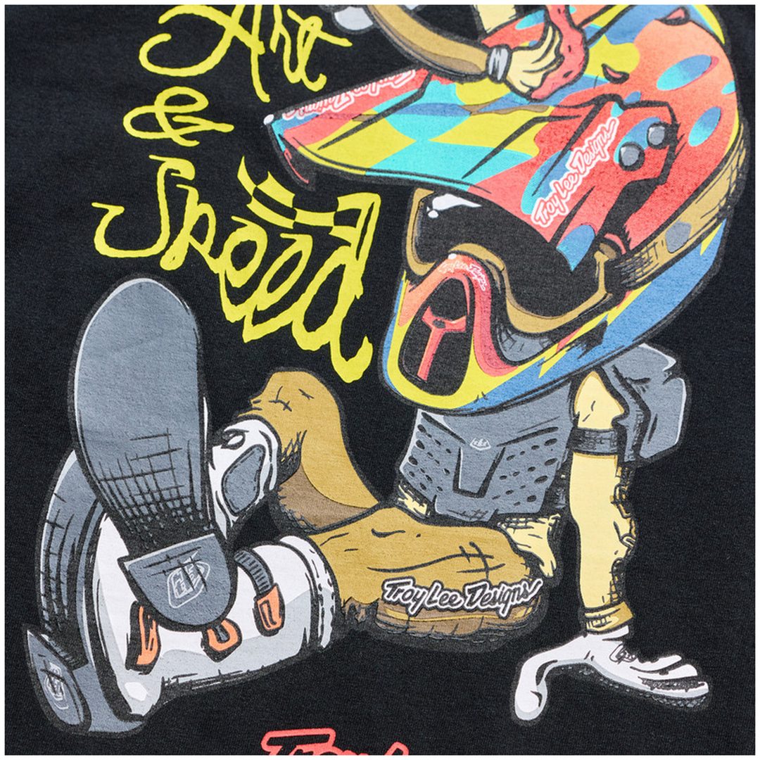 T-shirt Barn Heritage Svart TROY LEE DESIGNS Ys – bild 6