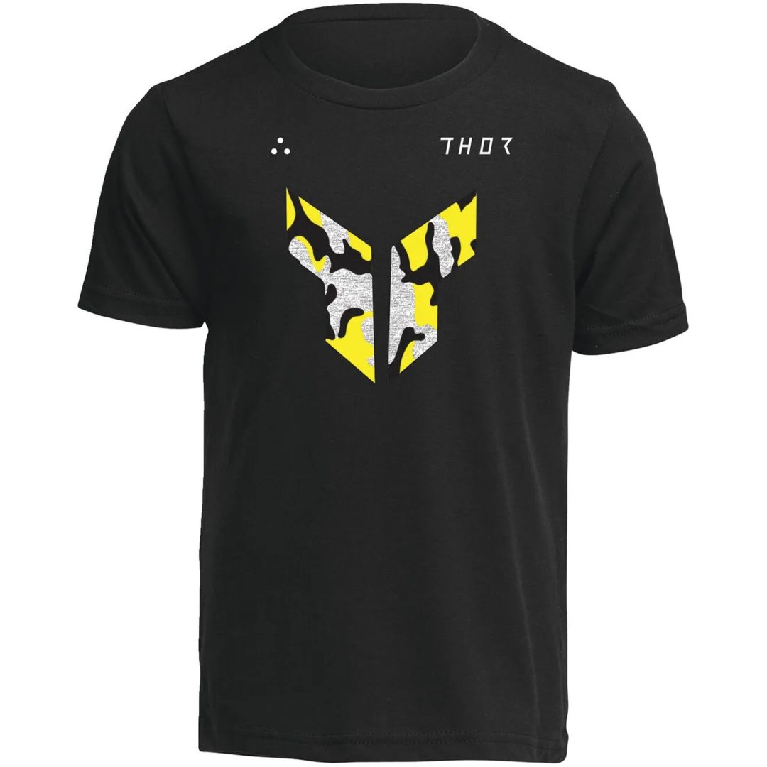 T-shirt Barn Iconic Svart/grön/vit THOR Medium