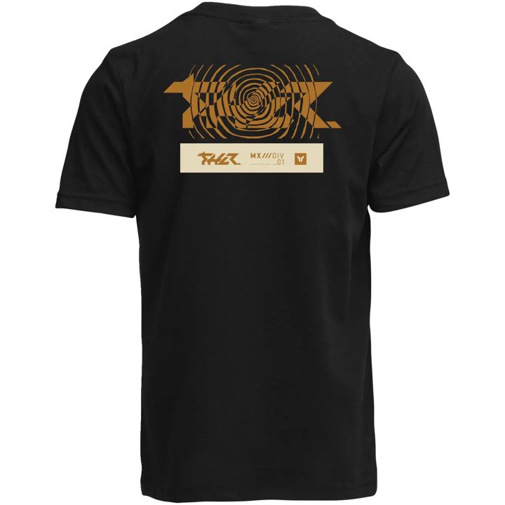T-shirt Barn Mind Control Svart THOR XS – bild 2